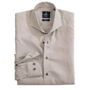 Johnnie O Top Shelf Jude Button Front Shirt Coffee